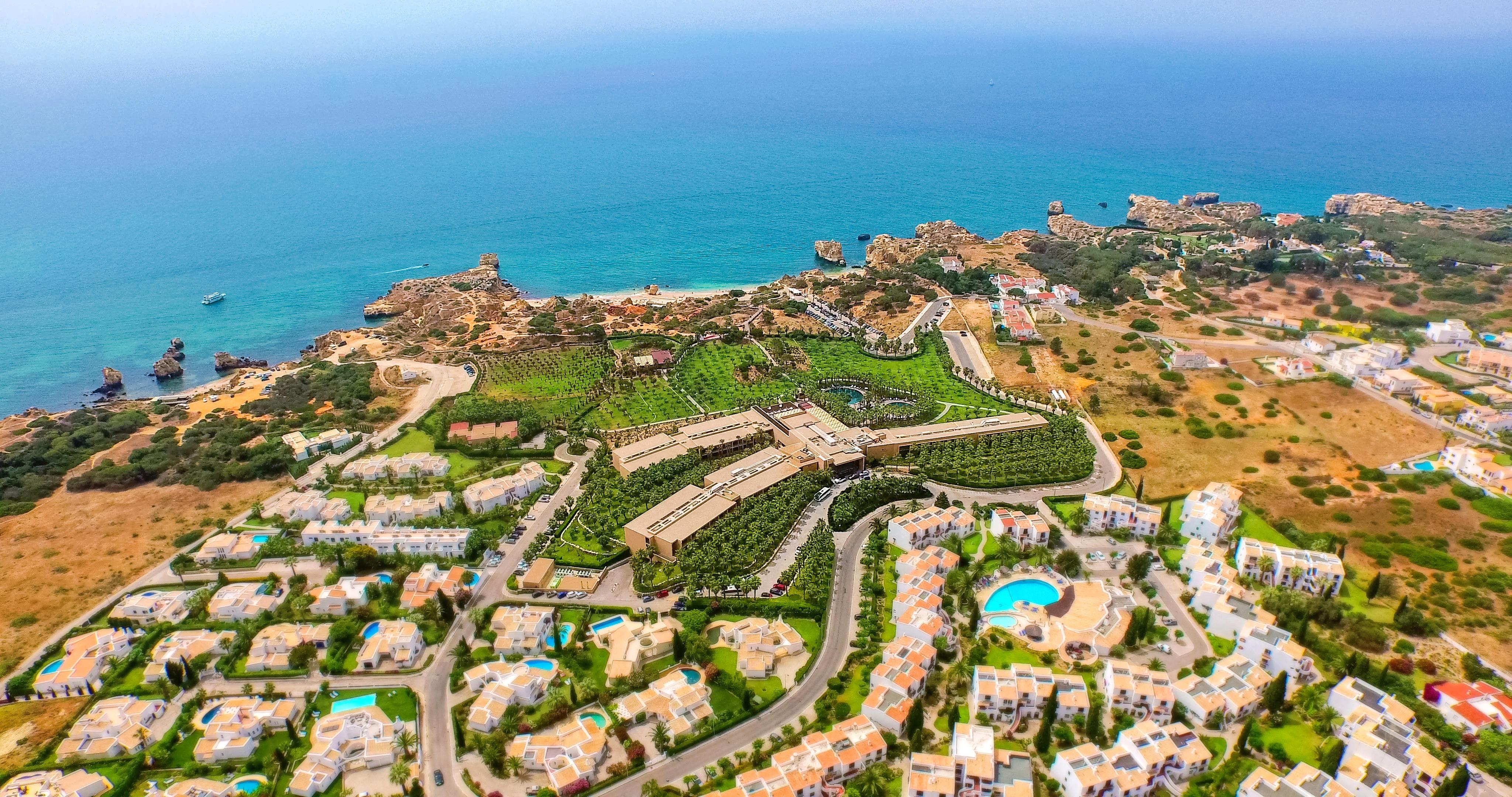 Hotel Sao Rafael Atlantico Albufeira Exterior foto Aerial view of the resort