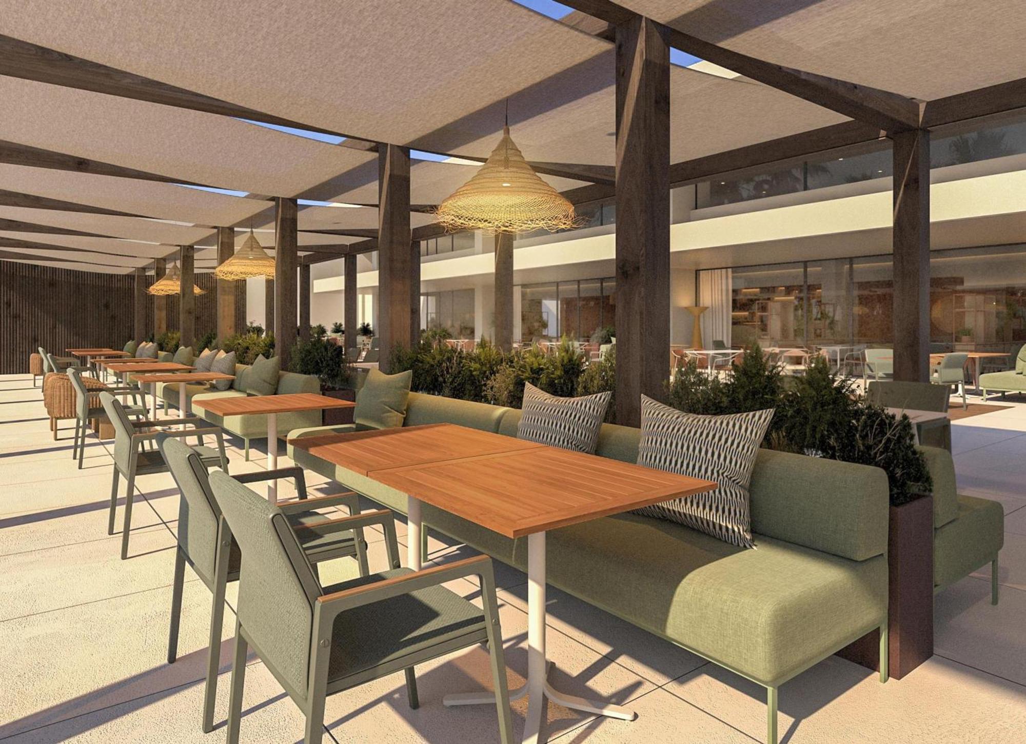 Hotel Sao Rafael Atlantico Albufeira Exterior foto The interior of the new terminal