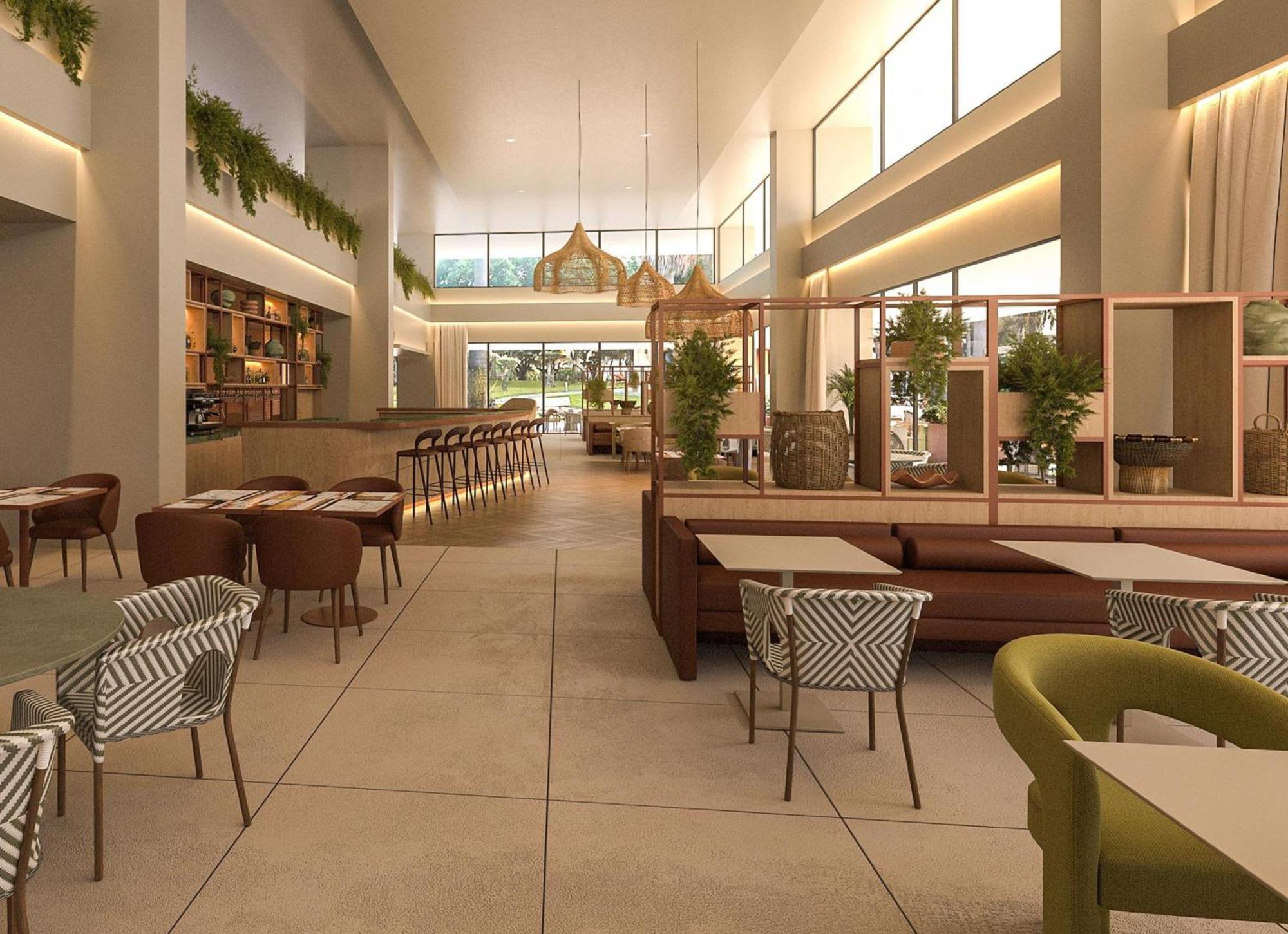 Hotel Sao Rafael Atlantico Albufeira Exterior foto The interior of the new terminal